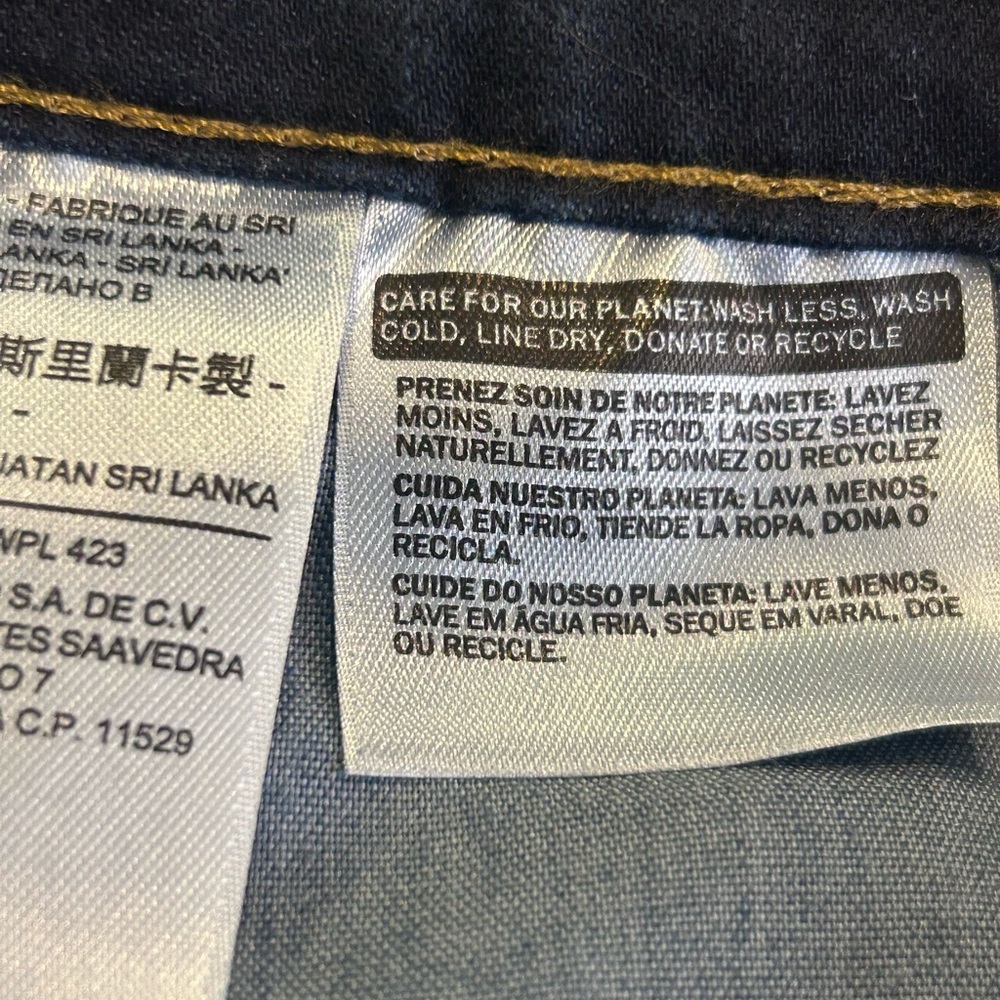 👖”Levi's” Ladies Classic Mid-Rise Skinny Dark Denim Jeans  💙 - Picture 6 of 12